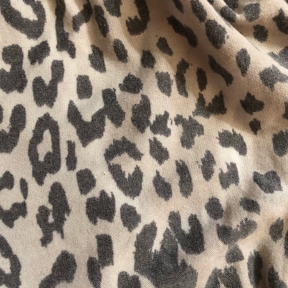 Chaser gray leopard jogger cozy soft sweat pants - Picture 8 of 8